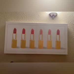 Makeup art/ lipstick painting